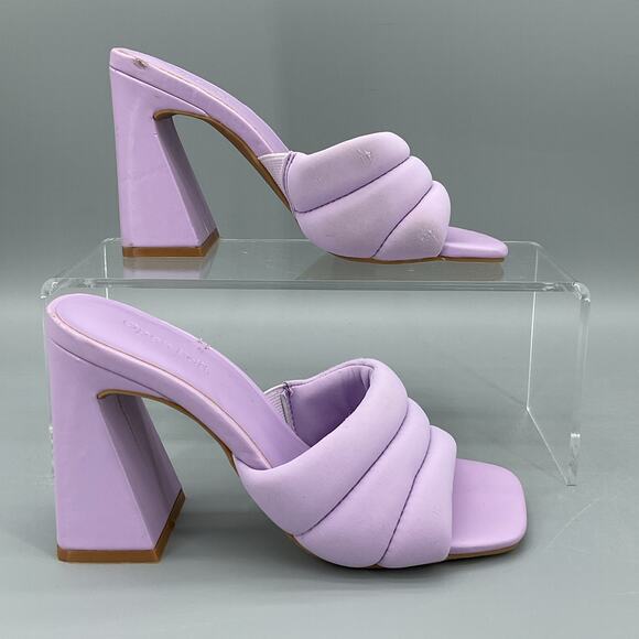 NEW Open Edit Women’s Sheena Sandals Purple Size 5M - Picture 1 of 10